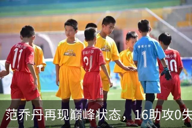 范乔丹再现巅峰状态，16助攻0失误价值无可估量
